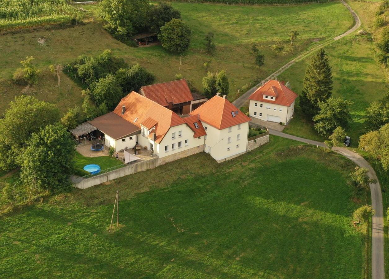 Ferienwohnungen Finkengrund Bueren  Buitenkant foto