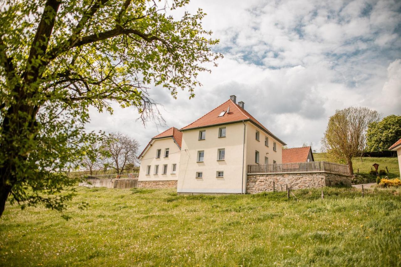 Ferienwohnungen Finkengrund Bueren  Buitenkant foto